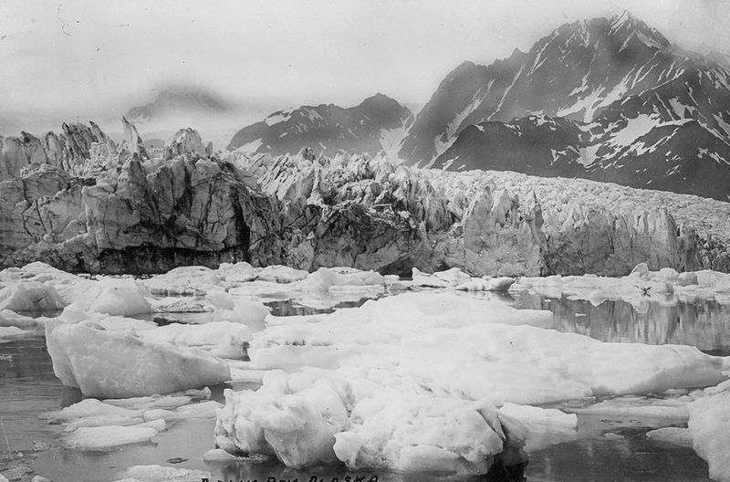 Ледник Педерсен, Аляска: 1930-е годы