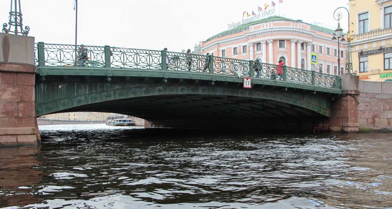 Первый чугунный мост Санкт-Петербурга