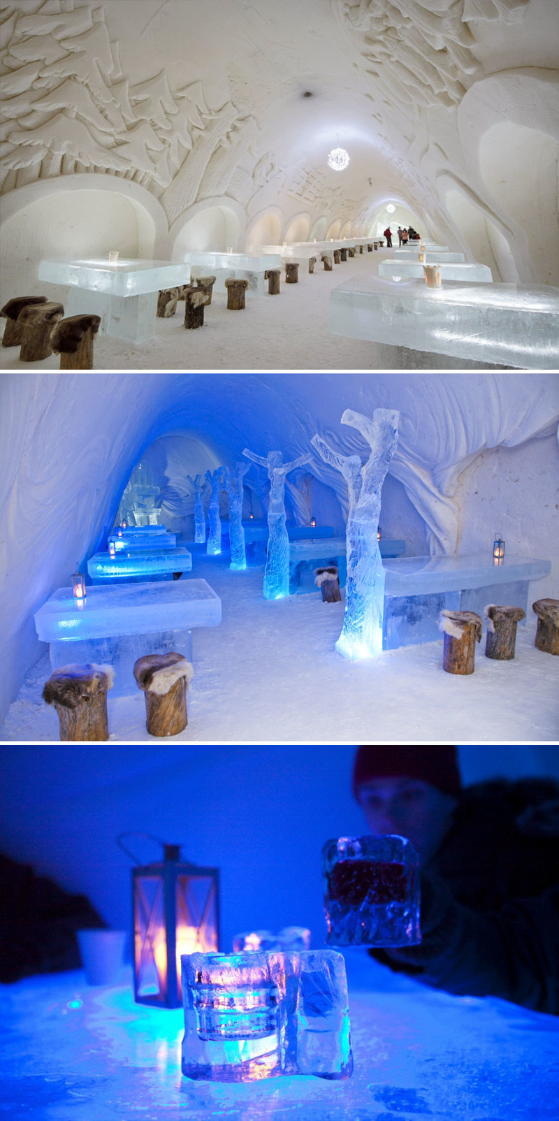 Снежный ресторан The Snowcastle Of Kemi, Кеми, Финляндия 