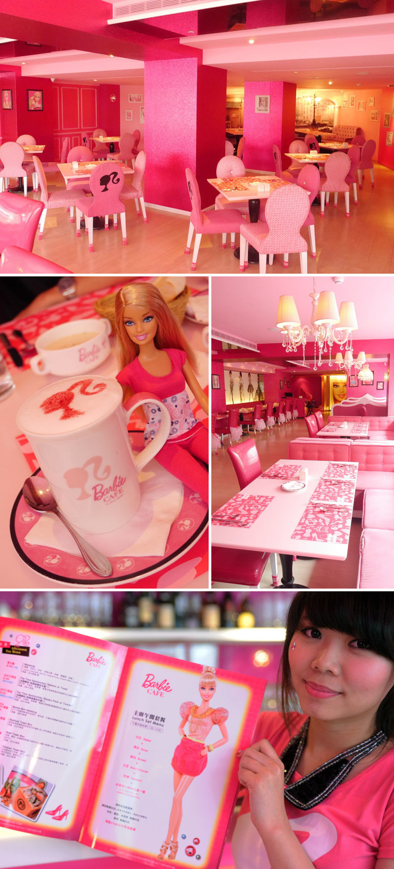 Кафе Barbie, Тайбэй, Тайвань 