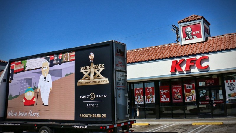 Закусочная KFC в Лос-Анджелесе