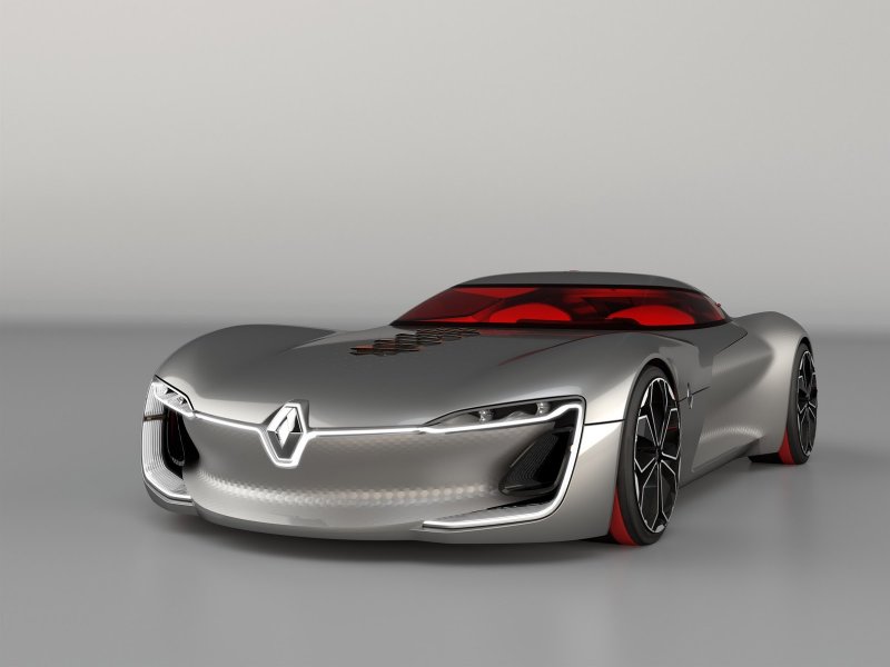 Компания Renault показала новый концептуальный электрокар Trezor