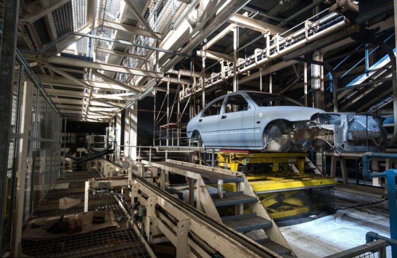 Автомобильный завод MG Rover через десять лет после закрытия 