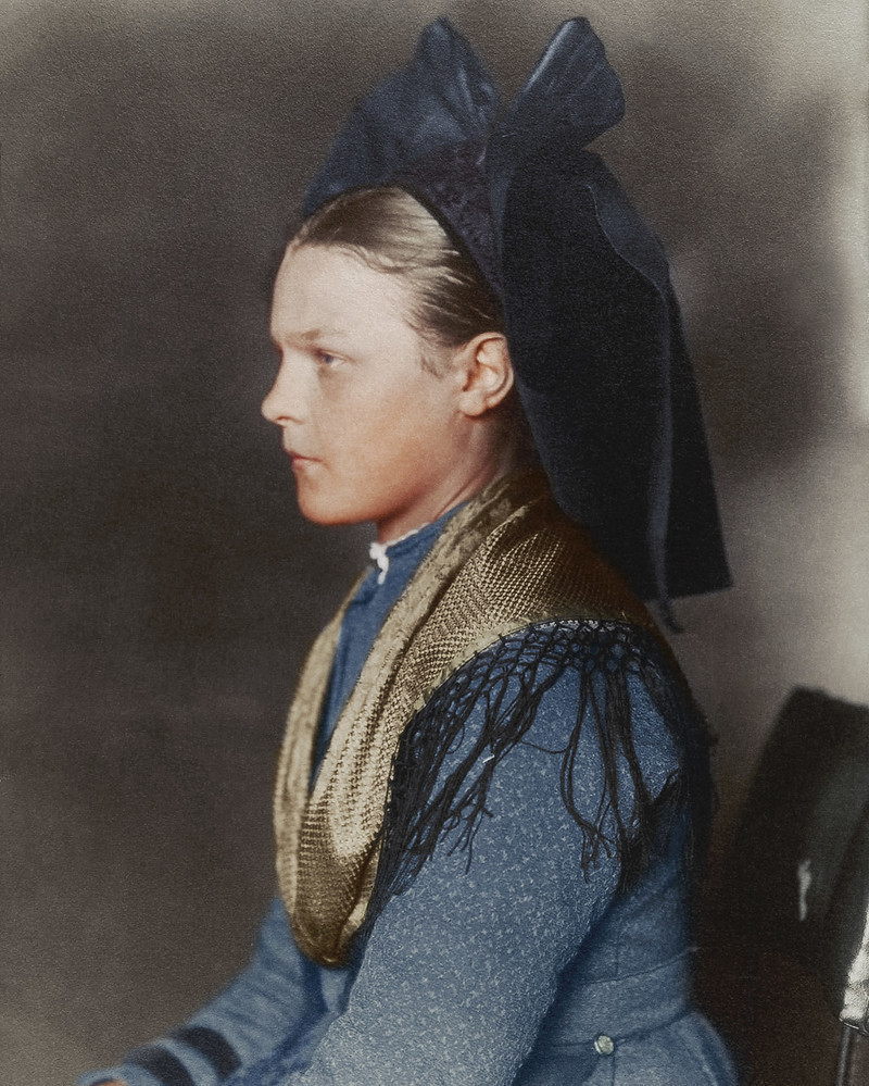 Девушка из Эльзаса-Лотарингии, 1906
