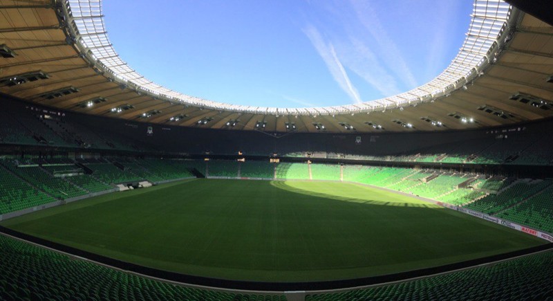 Как выглядит стадион «Краснодара» за неделю до матча-открытия