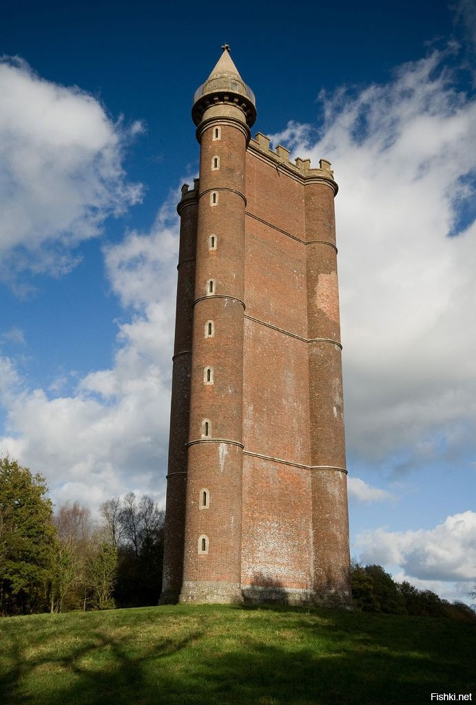 Башня короля альфреда в великобритании внутри фото