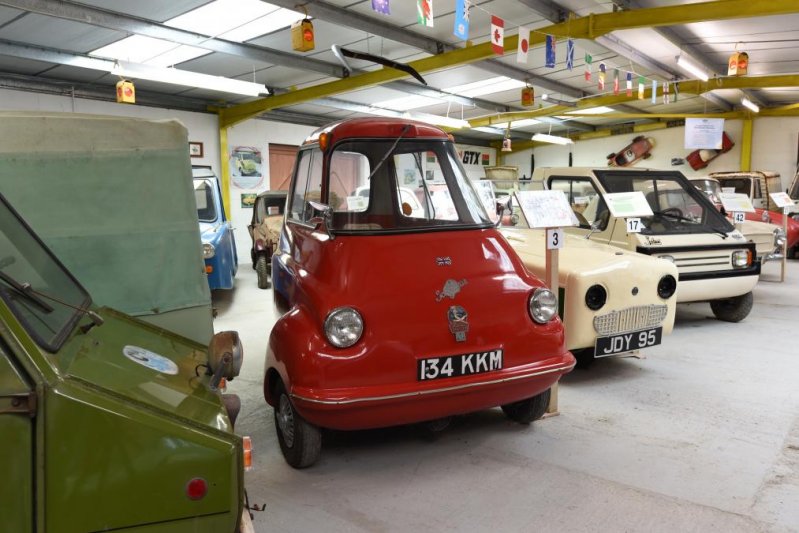 Музей микроавтомобилей в британской глубинке