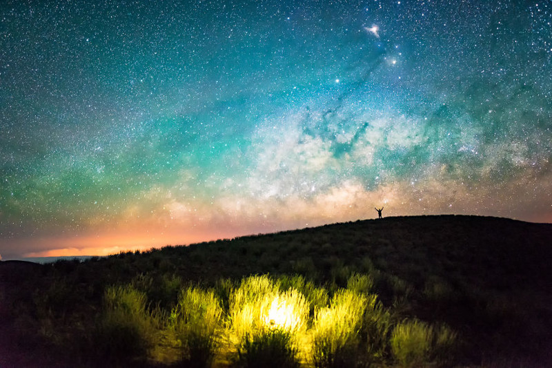 Млечный путь над Гавайями: потрясающие астрофотографии Ульдерико Грейнджера