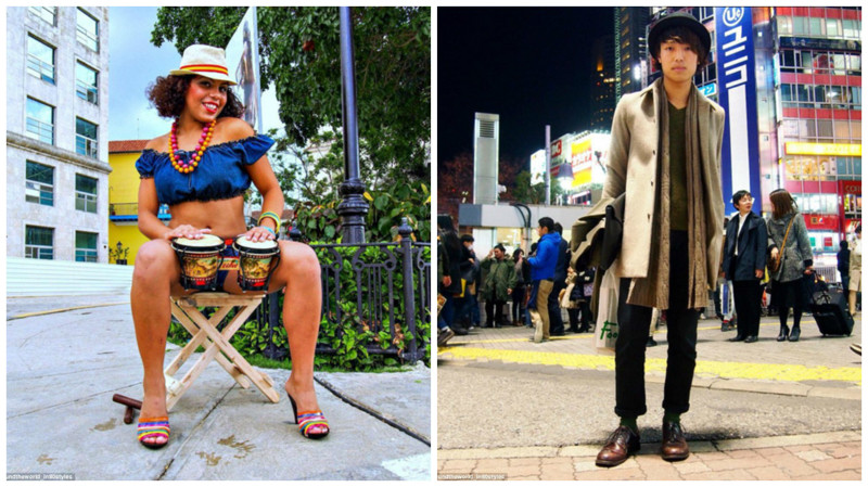 Словацко-французская пара демонстрирует в Интернете уличную моду по всему миру