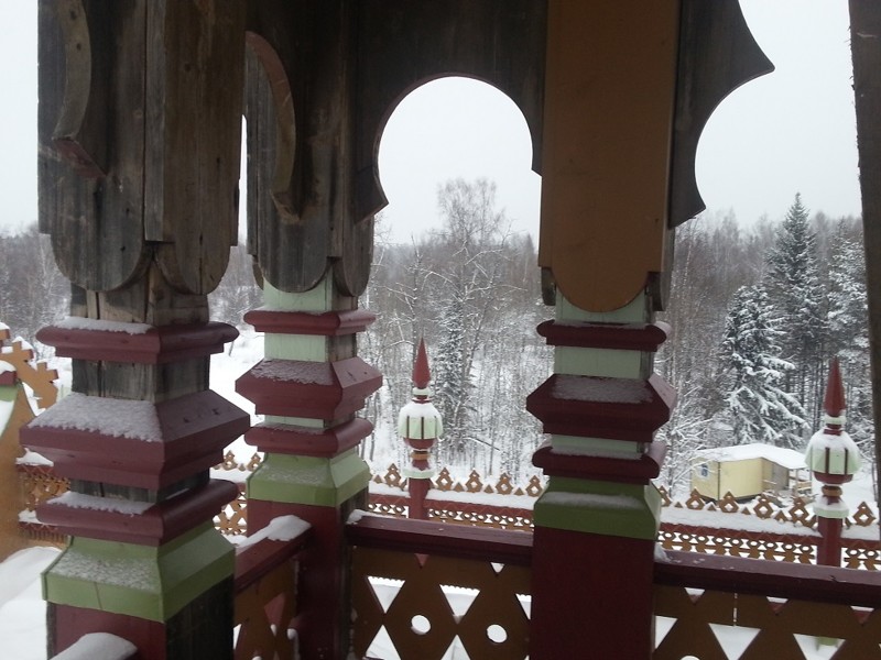 Лесной терем - памятник деревянного зодчества русской архитектуры XIX века