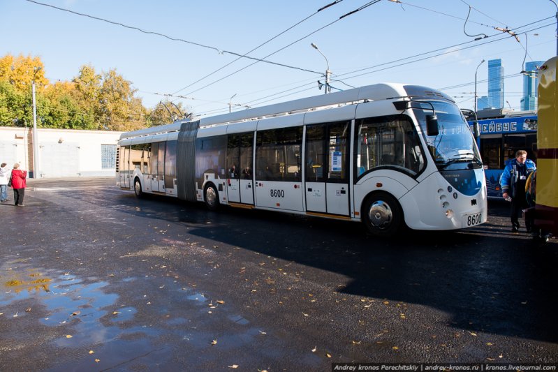 Троллейбус с дизель-генератором VITOVT (БКМ-43303А), который часто по ошибке называют "электробусом"