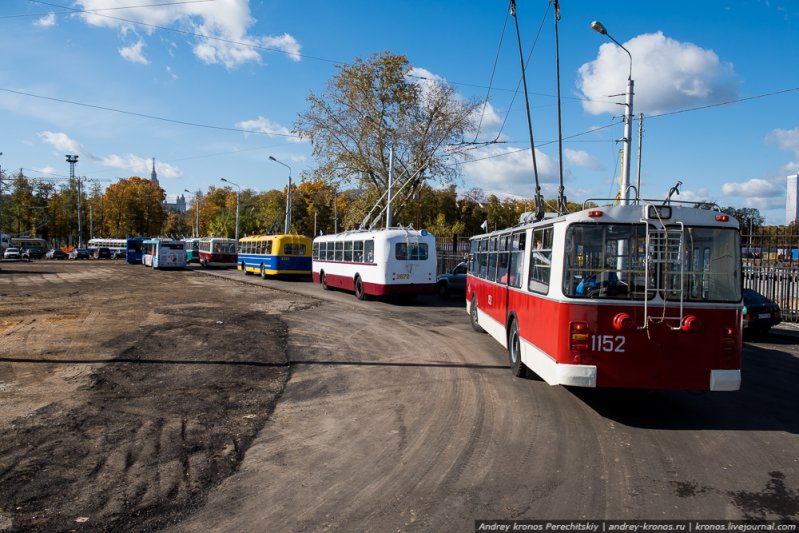 В Москве прошел парад троллейбусов