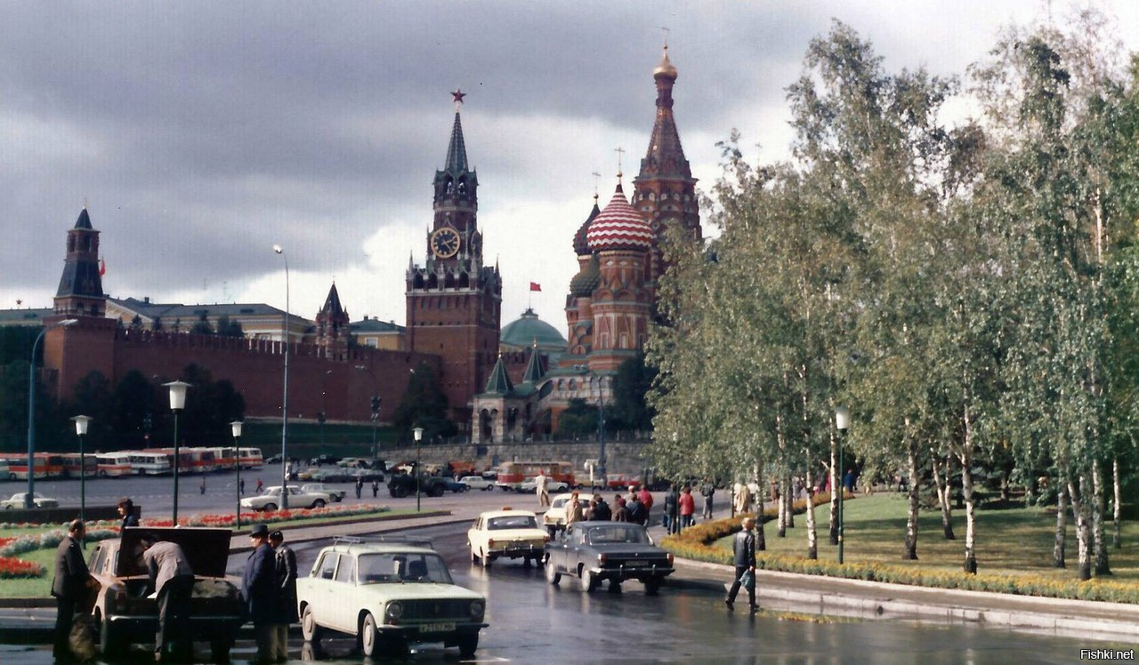 Москва в 1985