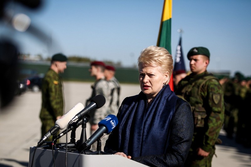 Даля Грибаускайте - первая женщина-президент Литвы с 2009 г. по настоящее время