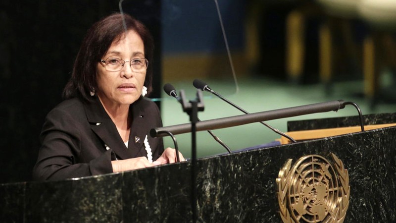 Хильда Хайн - первая женщина-президент Маршалловых островов с 2016 г.