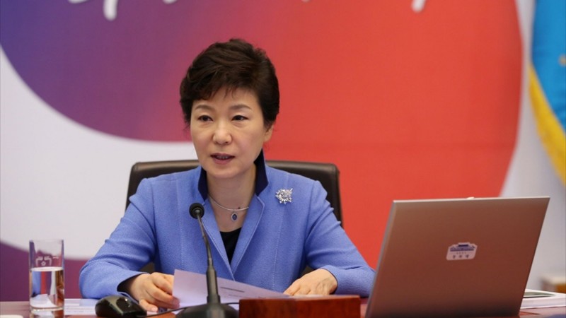Пак Кын Хе - первая женщина-президент Южной Кореи с 2013 года
