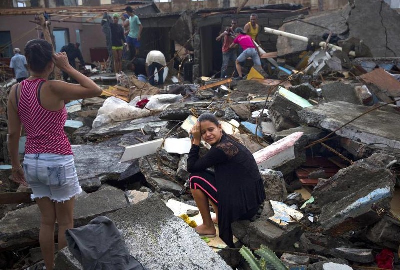 Ураган «Мэтью» обрушился на Кубу и принес жуткие разрушения