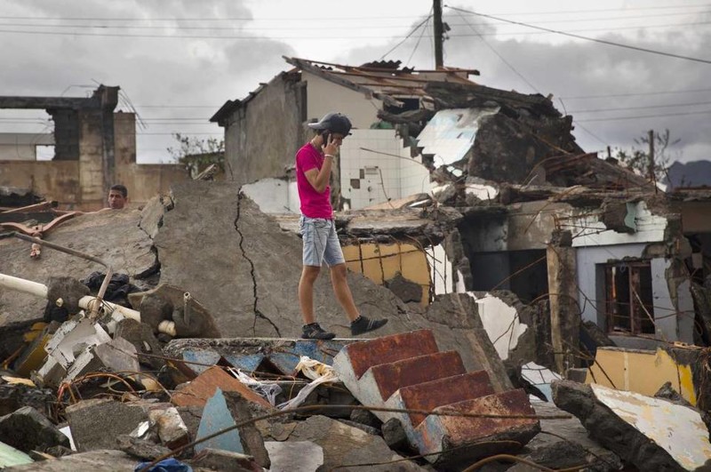 Ураган «Мэтью» обрушился на Кубу и принес жуткие разрушения куба, стихийное бедствие, ураган Метью