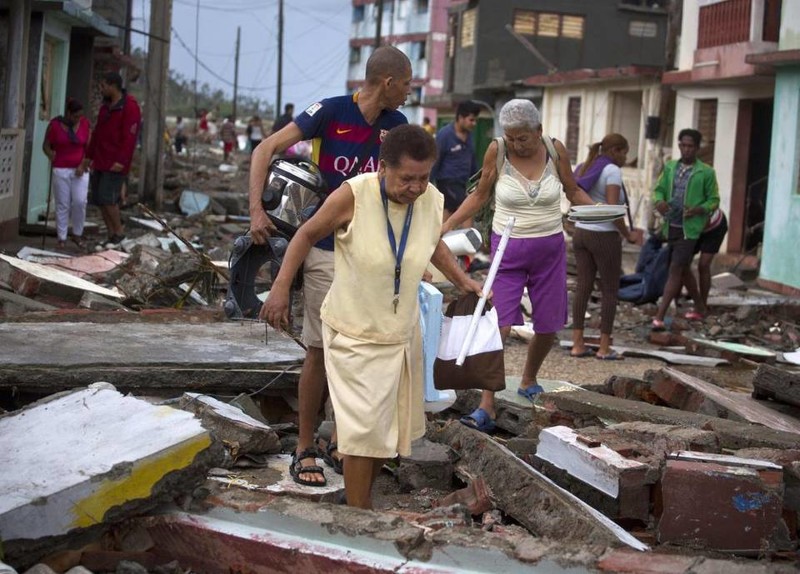 Ураган «Мэтью» обрушился на Кубу и принес жуткие разрушения куба, стихийное бедствие, ураган Метью