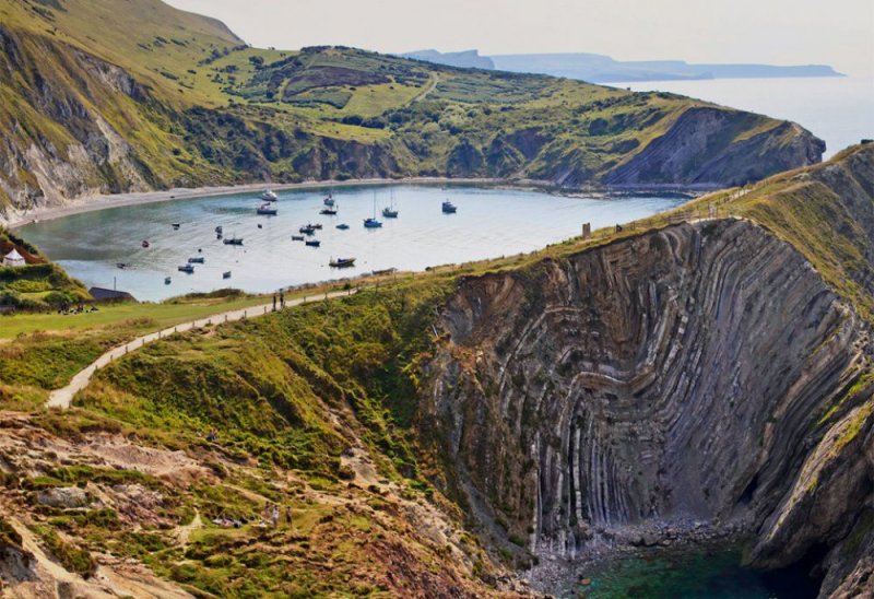 Бухта Лулворт, графство Дорсет, Великобритания