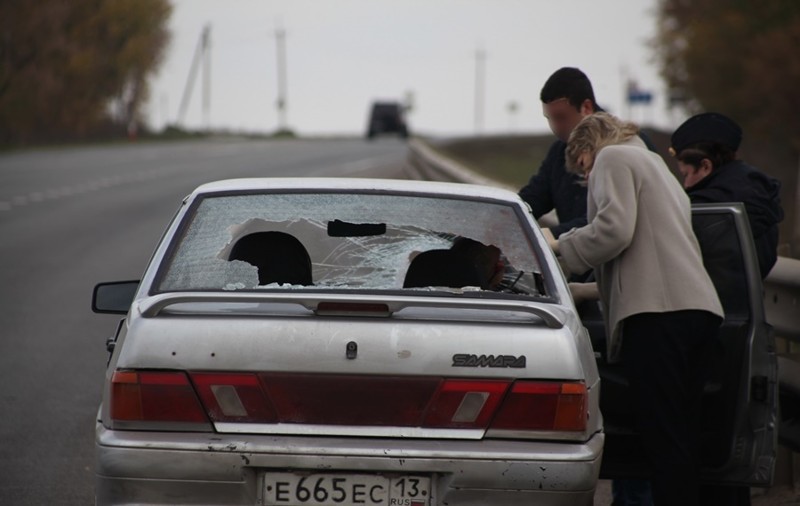 В Мордовии пассажира попутки убило деталью проезжавшего мимо грузовика