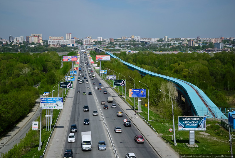 Дмитровский мост в новосибирске фото