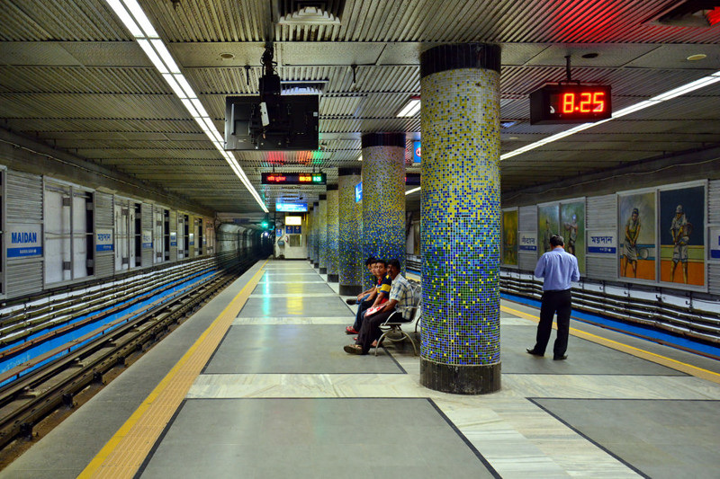 станция метро в Калькутте
