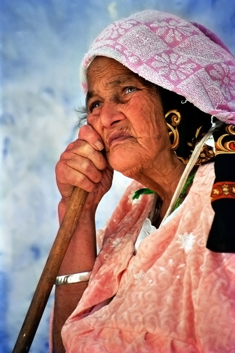 Портрет женщины из Шавена, Марокко