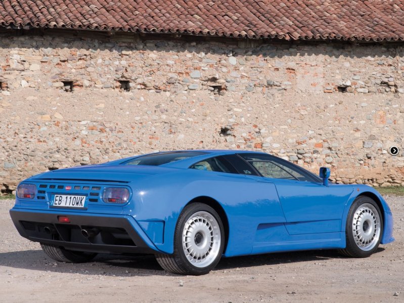 Редчайший суперкар Bugatti EB110 GT продадут в  Милане