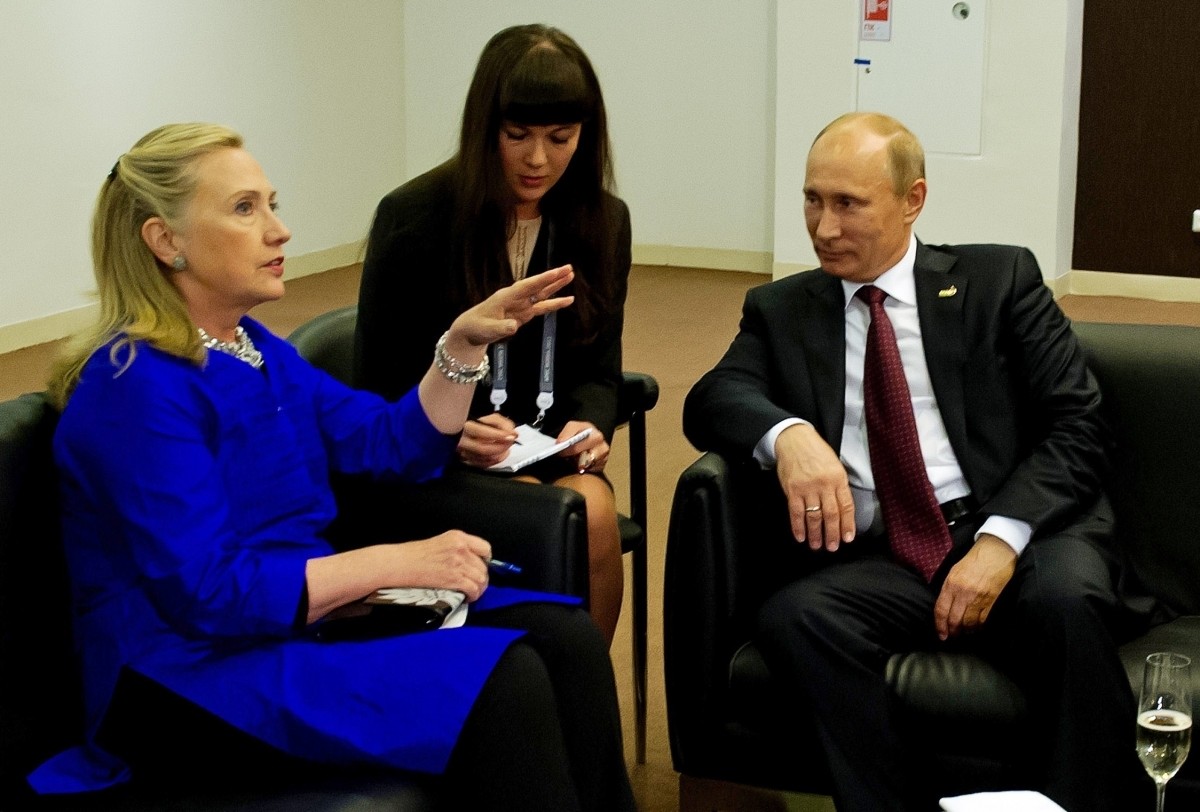 Хиллари Клинтон и Путин