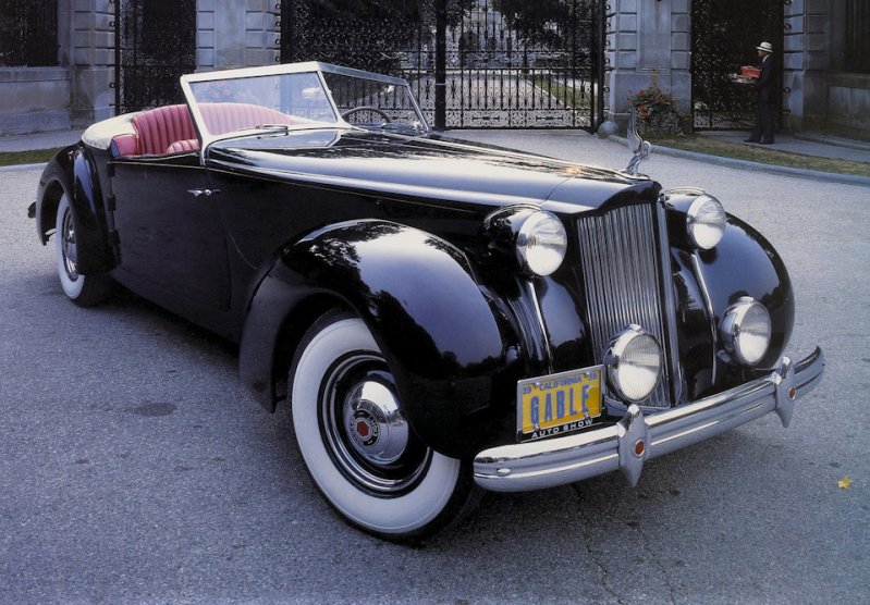 Packard-Darrin Eight Convertible Victoria (1938) — тот самый автомобиль Кларка Гейбла