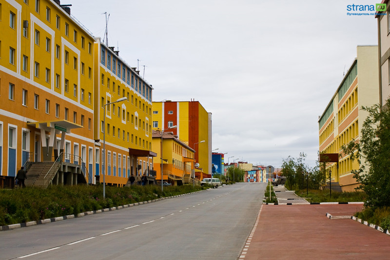 Самый яркий город России - Анадырь 