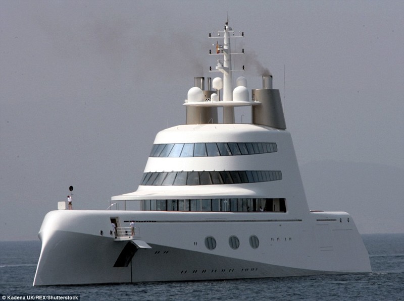 Для российского миллиардера построили самую большую в мире яхту Мельниченко, миллионер, сладкая жизнь, яхта