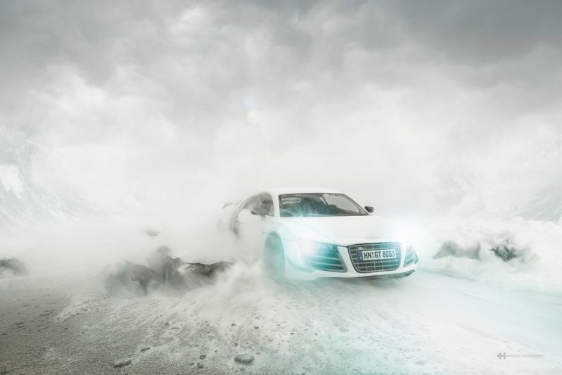 Потрясающие фотографии Audi при помощи игрушки