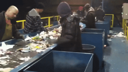 Сортировка мусора