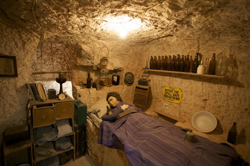 Подземные жилища города Кубер-Педи, Австралия