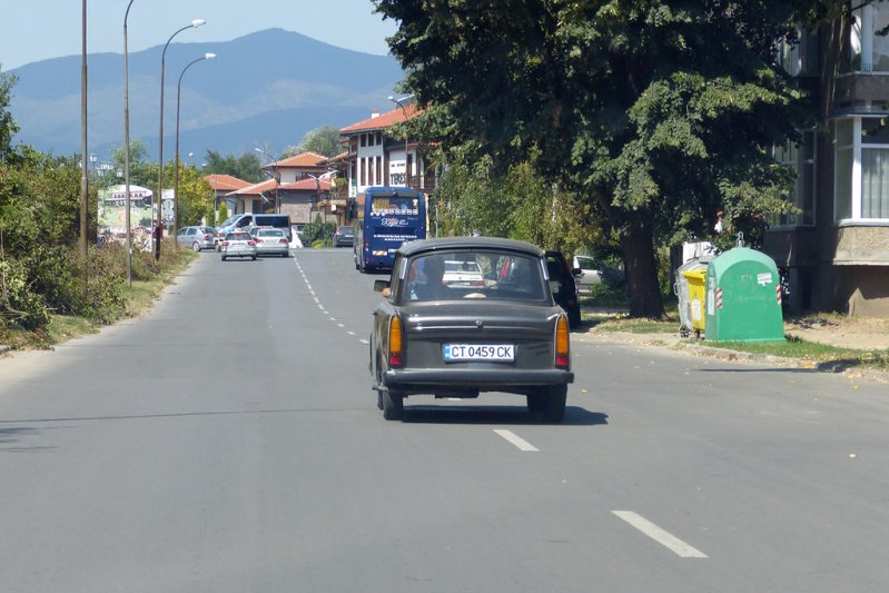 Автопарк советского периода в Болгарии