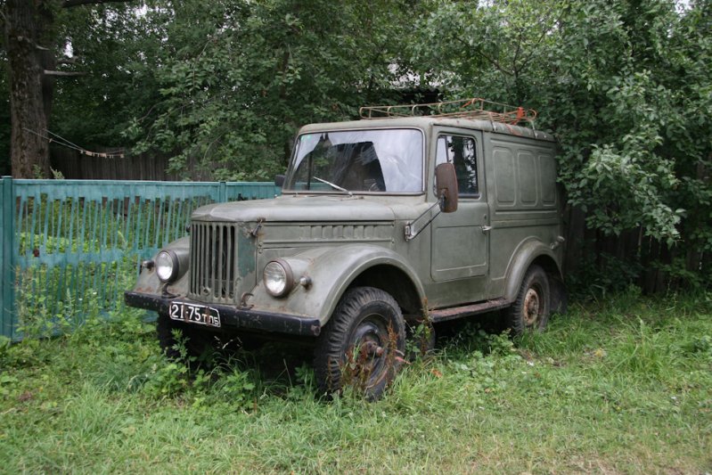 Машинка живет в Киреевском районе Тульской области. Фото сделано в 2009-м году