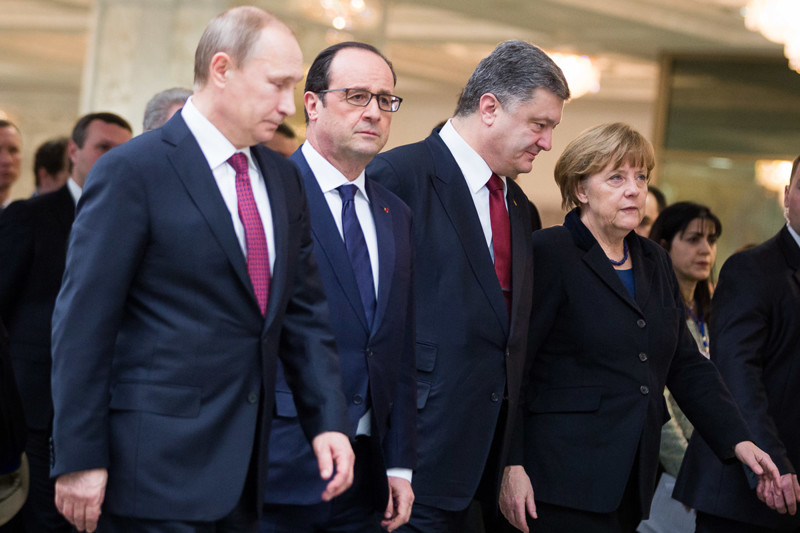 Меркель и Олланд выпроводили Порошенко за дверь