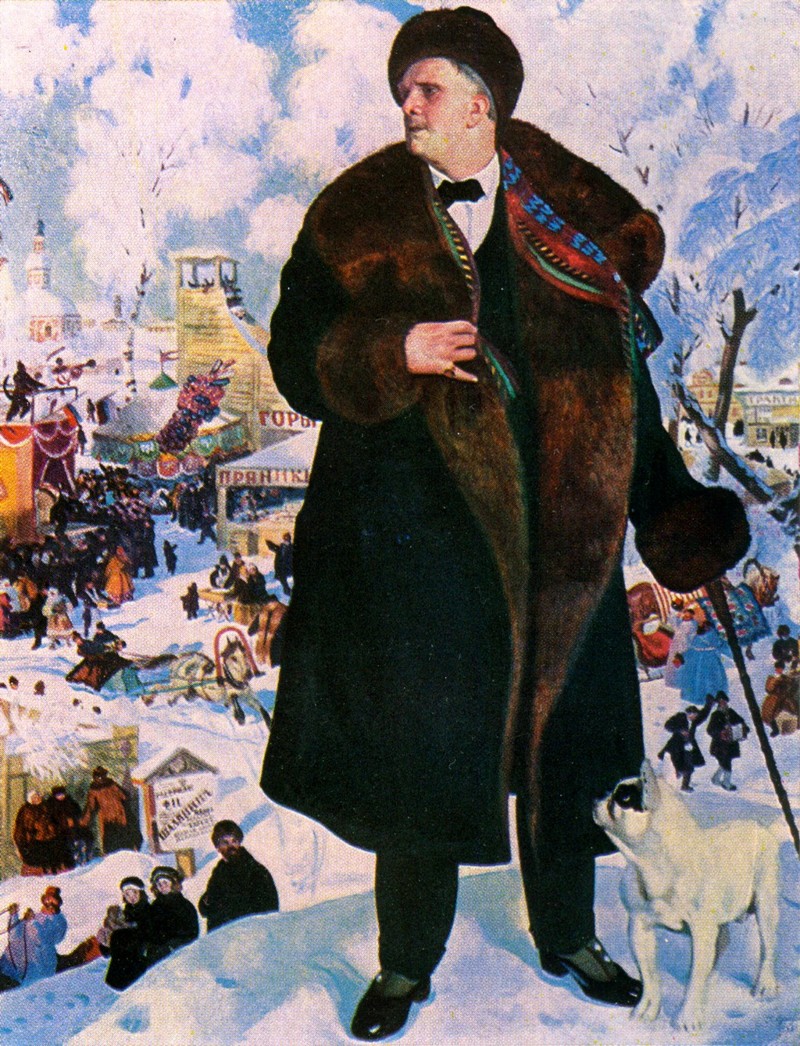 Портрет Ф.И.Шаляпина. 1922