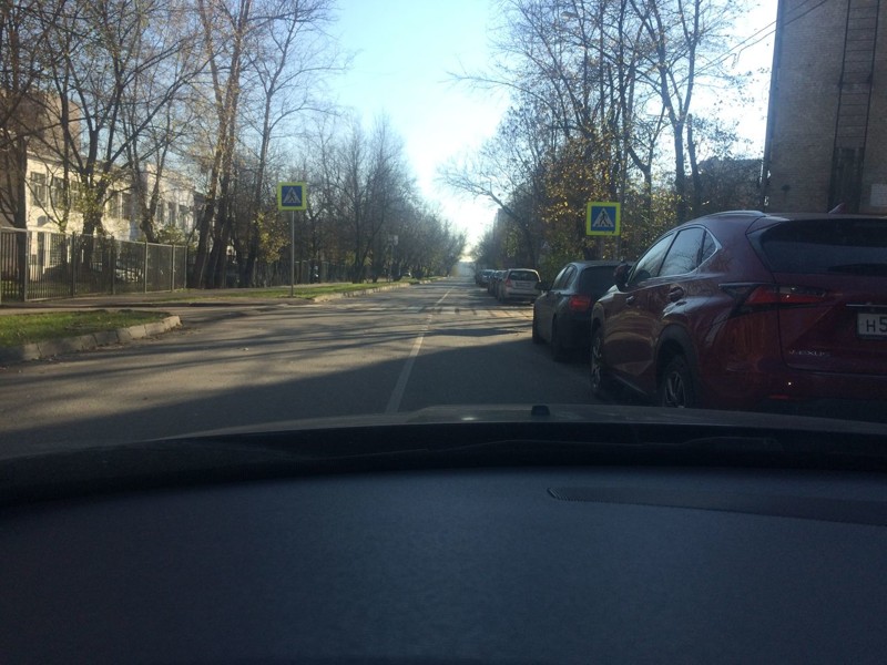 О мотоциклистах и "междурядье"