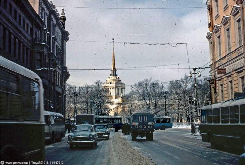 Ленинград в 60-е годы.