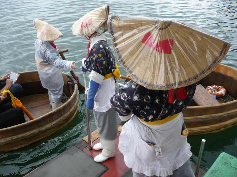 Японские лодки-тазики тараи бунэ