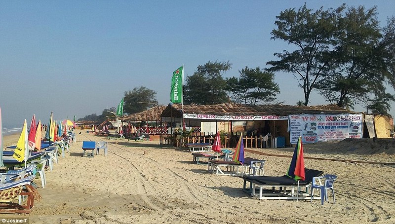 Восьмое место - пляж в деревушке Кавелоссим, Гоа, Индия 