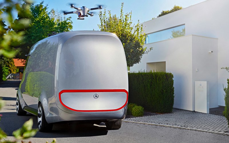 Mercedes-Benz Vision Van - Спринтер с джойстиком из будущего