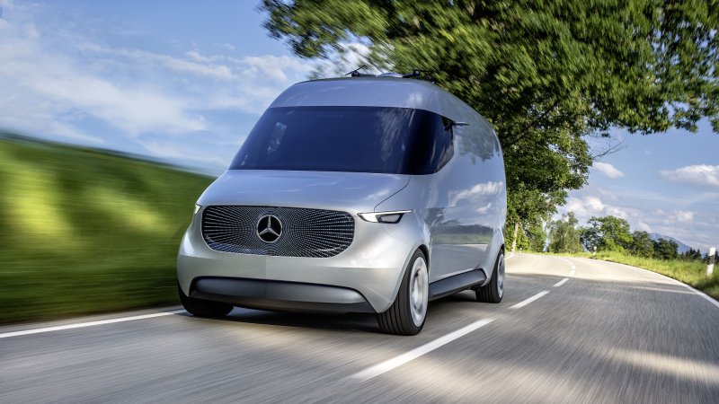 Mercedes-Benz Vision Van - Спринтер с джойстиком из будущего