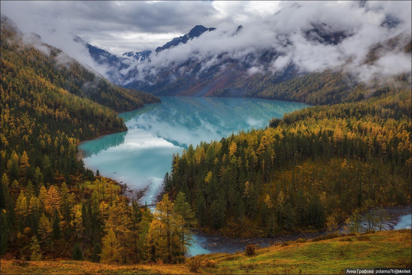 Кушалиноское озеро Алтай