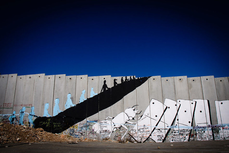 Стена между Израилем и палестинскими территориями, Вифлеем