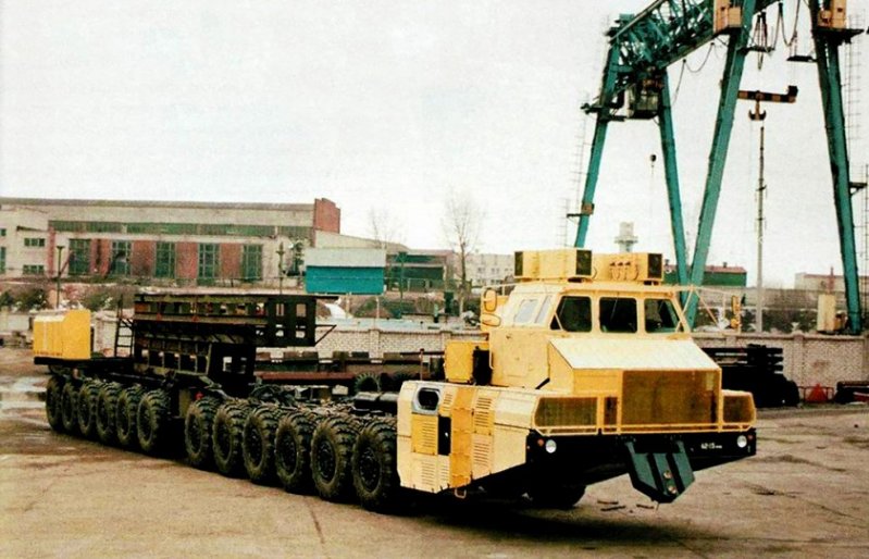 МАЗ-7907: монстр из Белоруссии