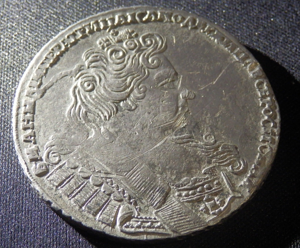 Серебрянный Рубль Императрицы Анны Иоанновны 1732 год Оригинал